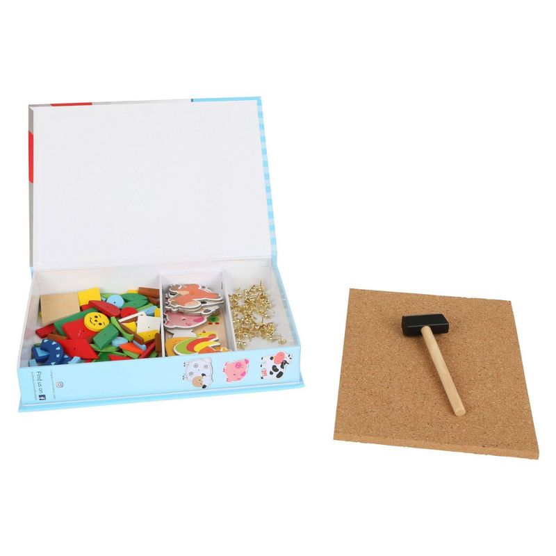 Small Foot Wooden Toys Hammer Arts And Crafts Farm Playset