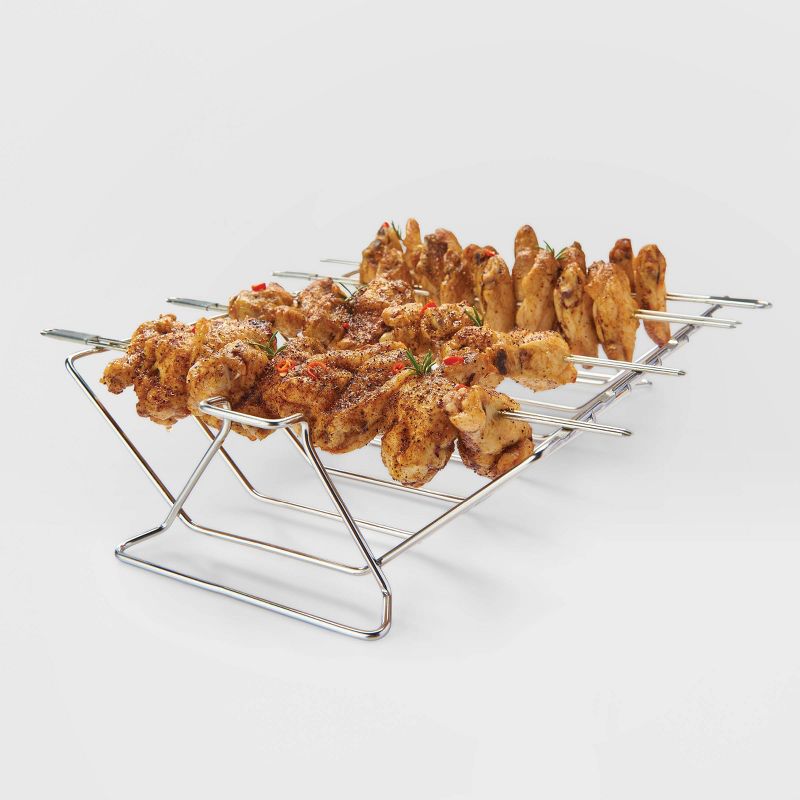 Broil King Rib/Skewer Rack Stainless Steel