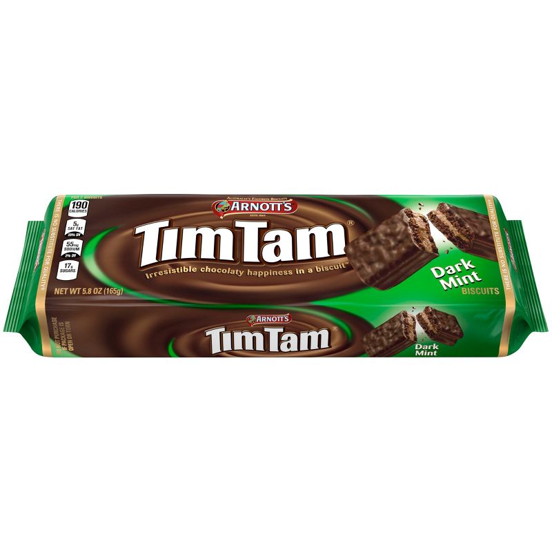 Arnott's Tim Tam Dark Mint Cookies - 5.8oz