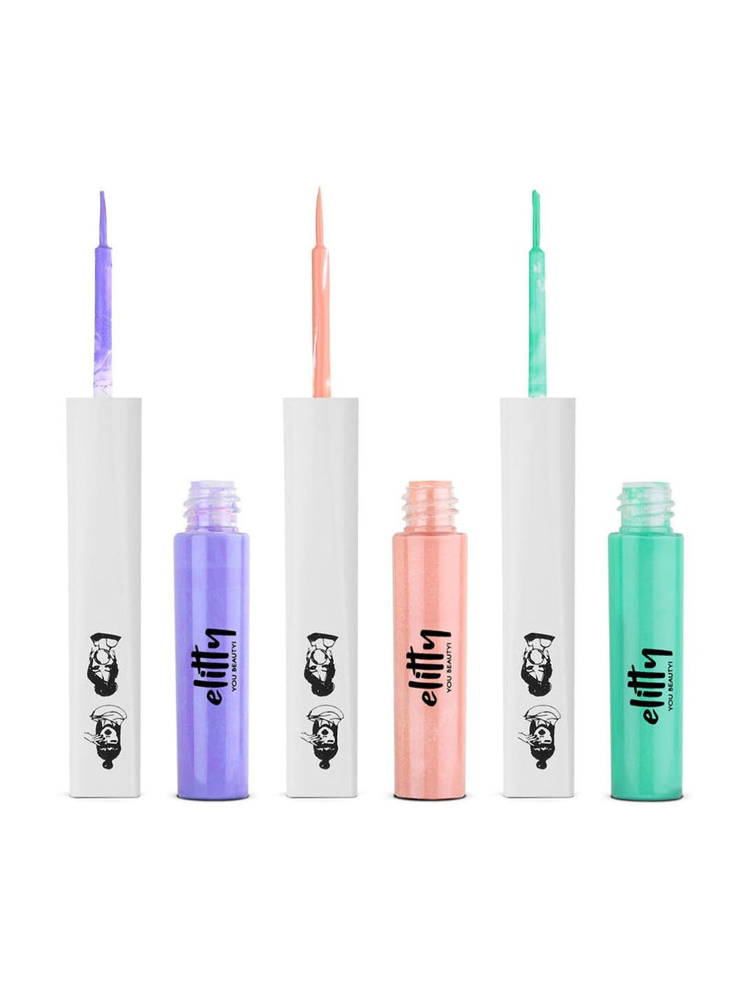 Elitty Eye Gotta Feeling Pastel Pop Eyeliner Combo, Pack of 3