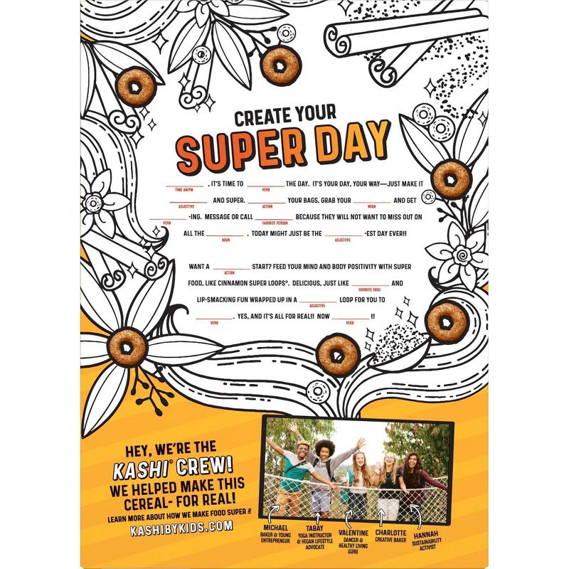 Kashi by Kids Loops Cinnamon Cereal - 9.5oz