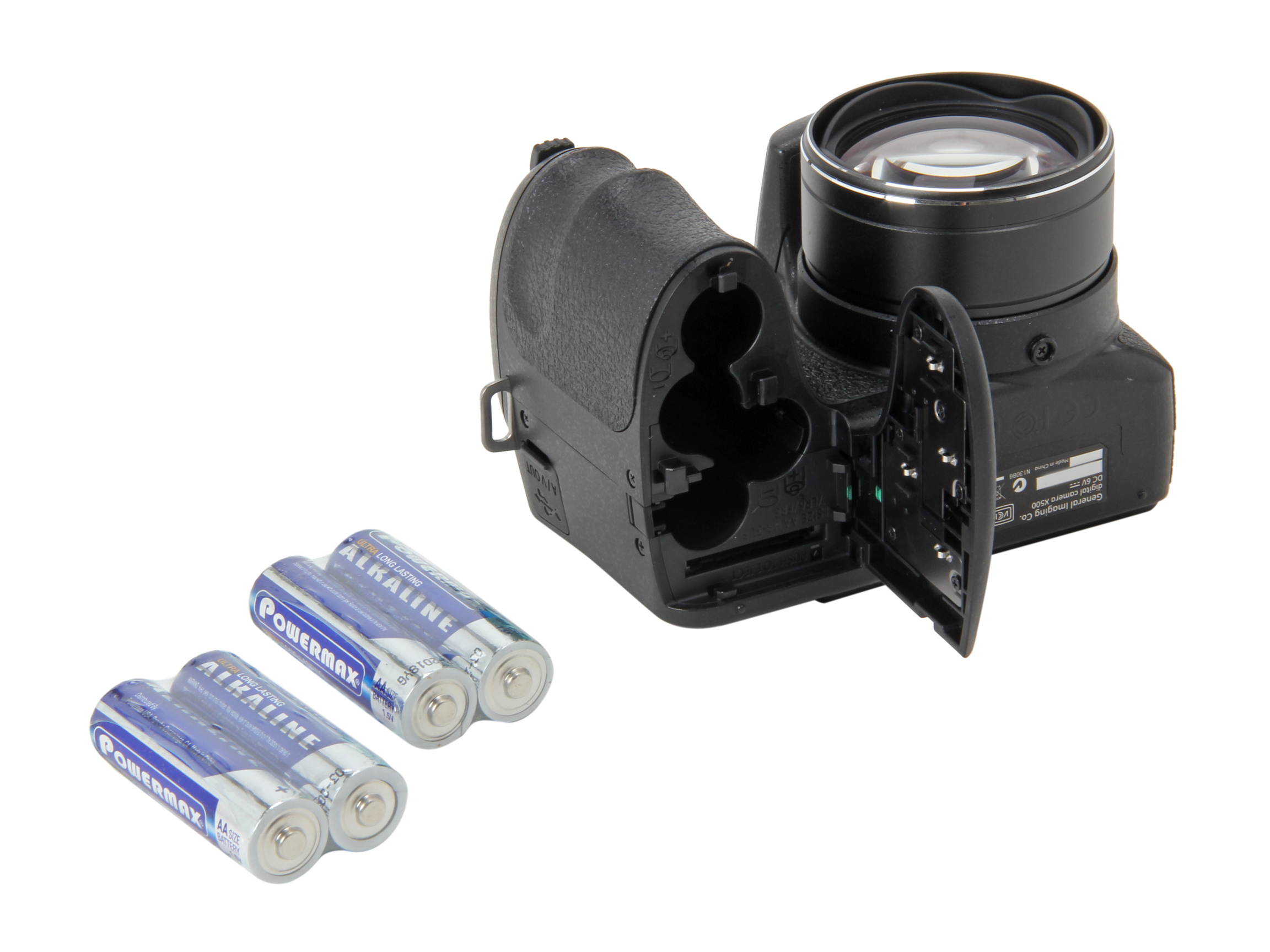 GE X500-BK Black 16 MP 27mm Wide Angle Digital Camera