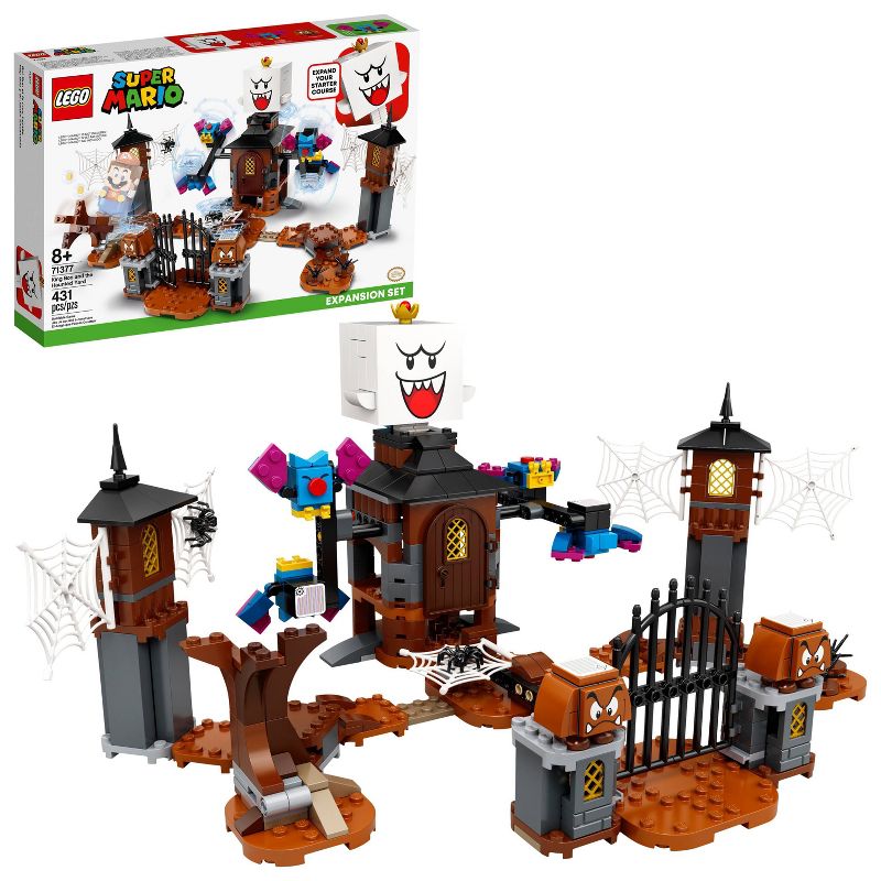 LEGO Super Mario King Boo and the Haunted Yard Expansion Set Collectible Toy for Kids 71377