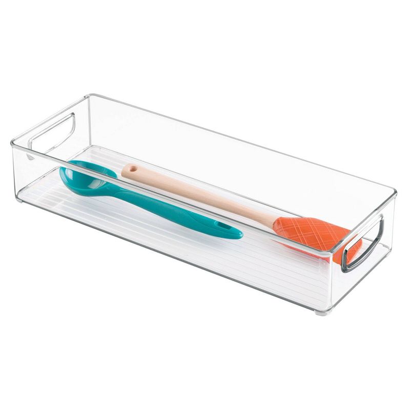 iDESIGN 16"x6"x3" Kitchen 4pk Binz Set Clear