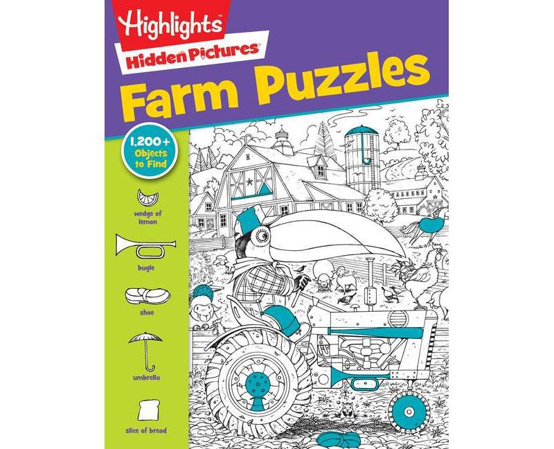 Highlights Hidden Pictures Favorite Farm ( Highlights) (Paperback) by Highlights for Children, Inc.
