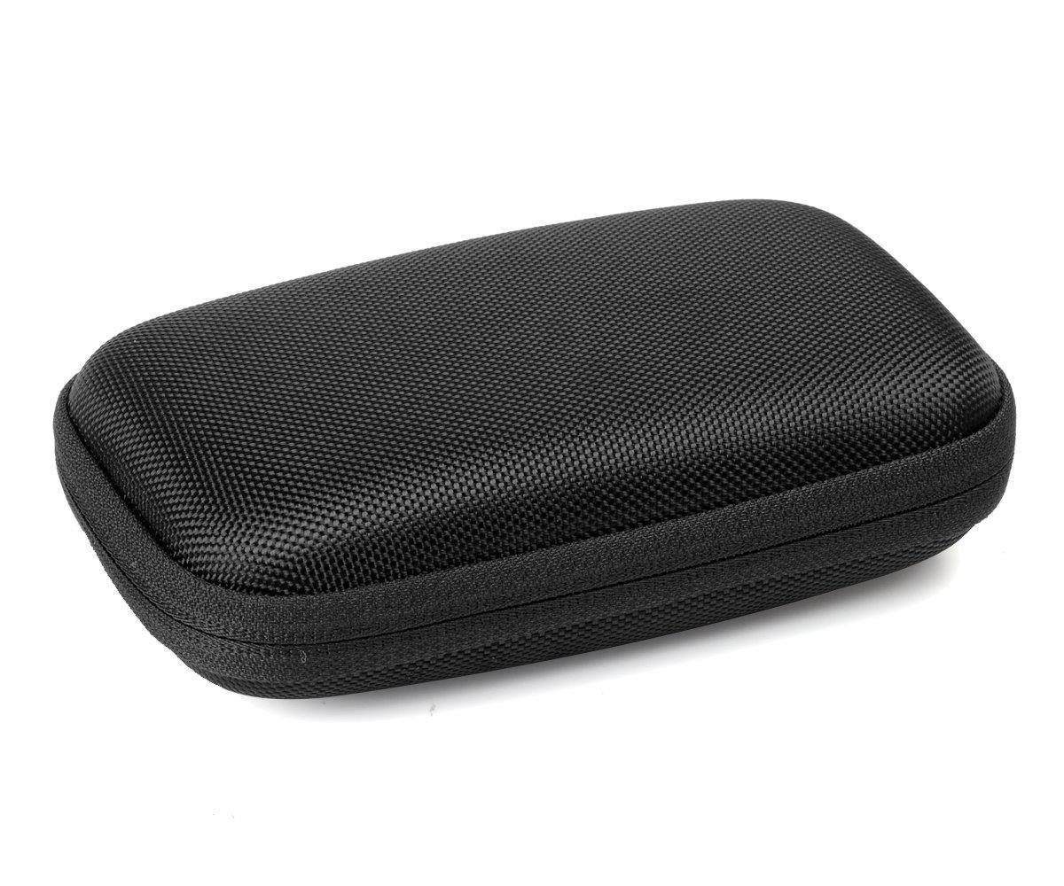 Travel Case for Wireless Foldable Sports Neckband Bluetooth Headphones Like NEXGADGET, EGRD, HOBEST, Moche, Fetta, dostyle, Senbowe, Levin,Dylan, pkman, Bestyoyo, ATC, VICTA, AVIVANT, souldio (Black)