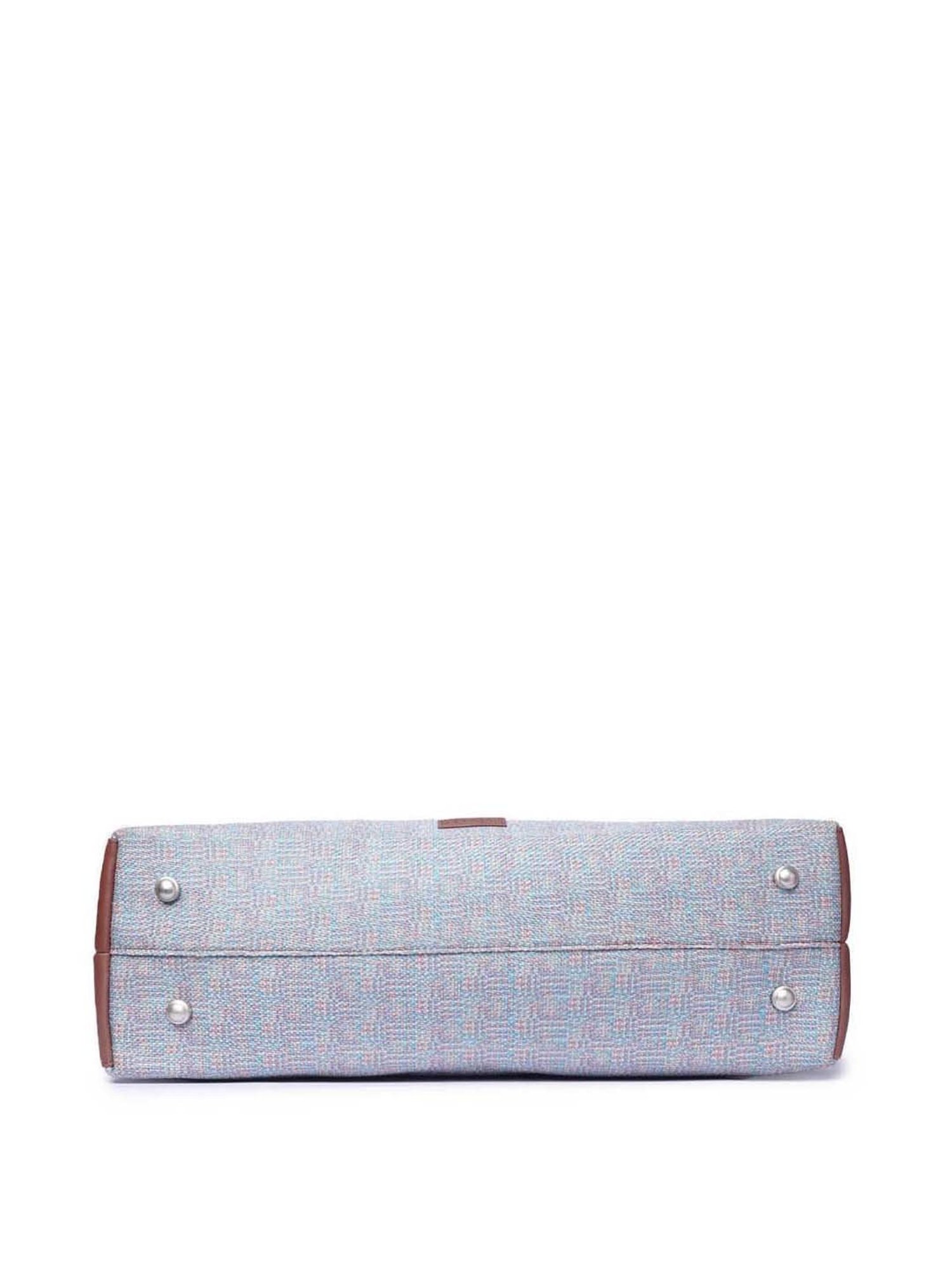 ZOUK Multicolor Printed Large Laptop Tote Handbag