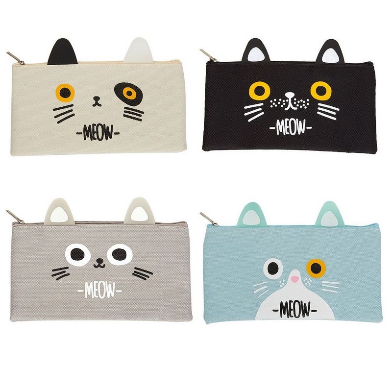 Monster Pencil Case Black - ZIPIT