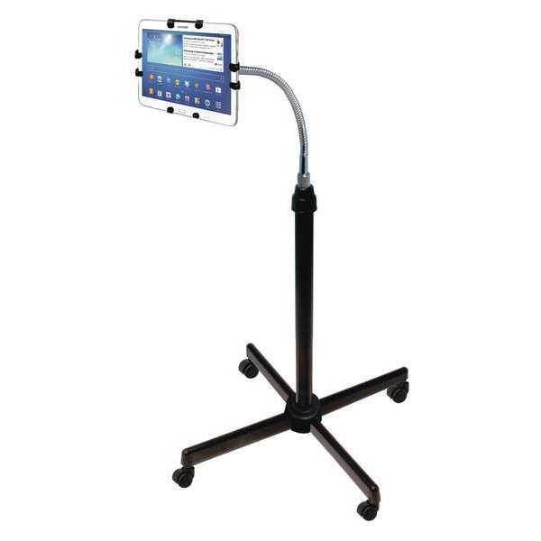 CTA Digital PAD-UAFS Height-Adjustable Gooseneck Stand with Casters for iPad/Tablet