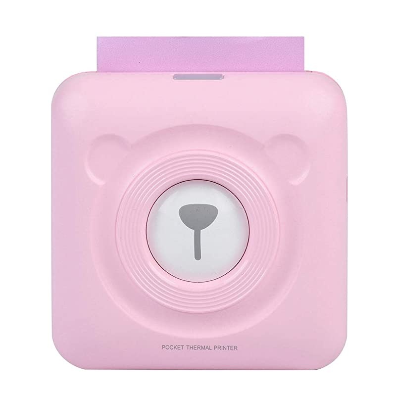 Mini Bluetooth Printer Wireless Paper Photo Printer Portable Instant Mobile Printer