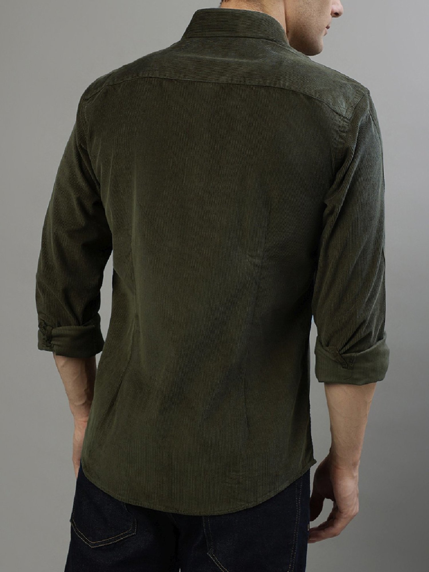 Bruun & Stengade Green Slim Fit Shirt