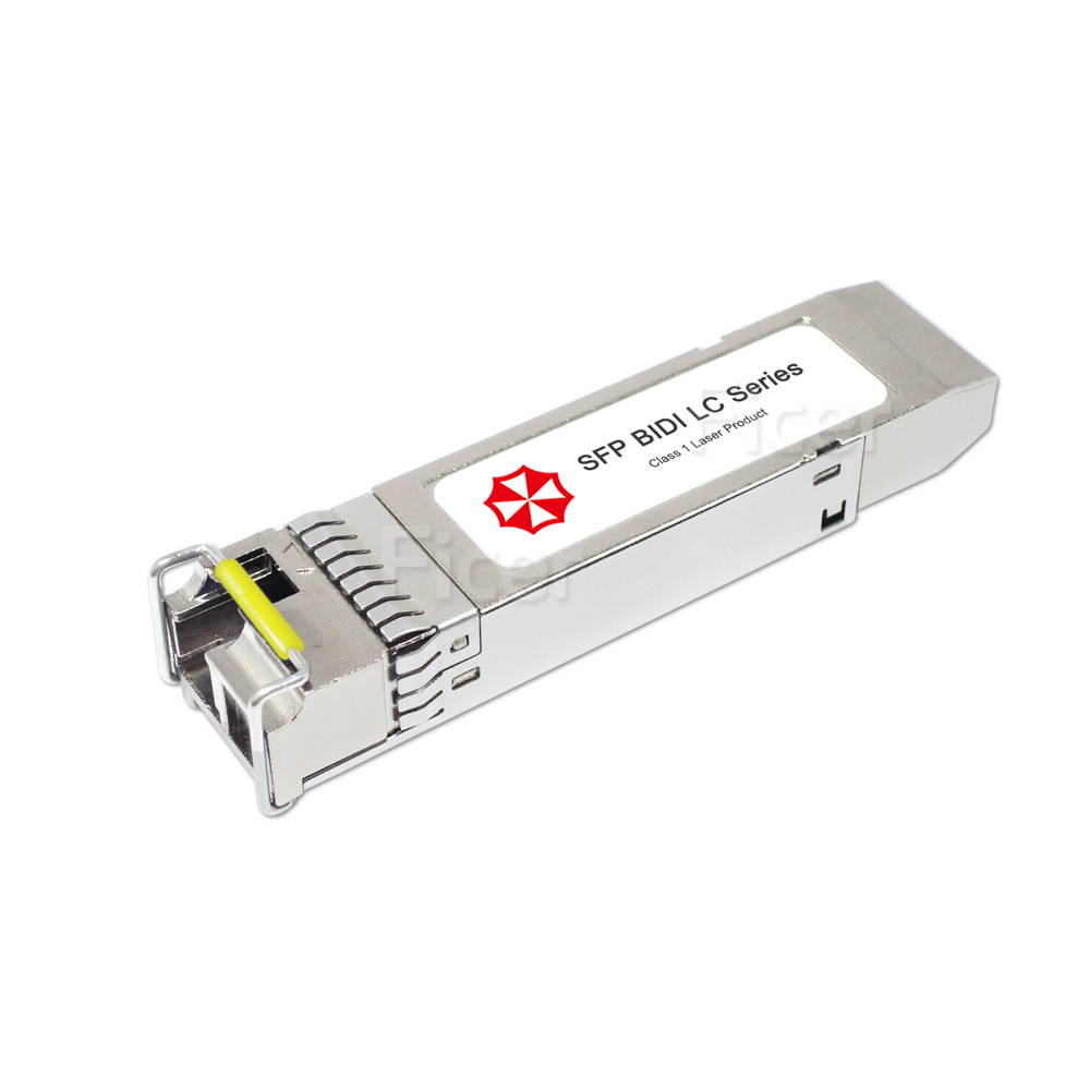 BIDI SFP Transceiver  2.5G 20KM Tx1550nm / Rx1310nm Brand Compatible Optic Module For IDC (Commercial Temperature)
