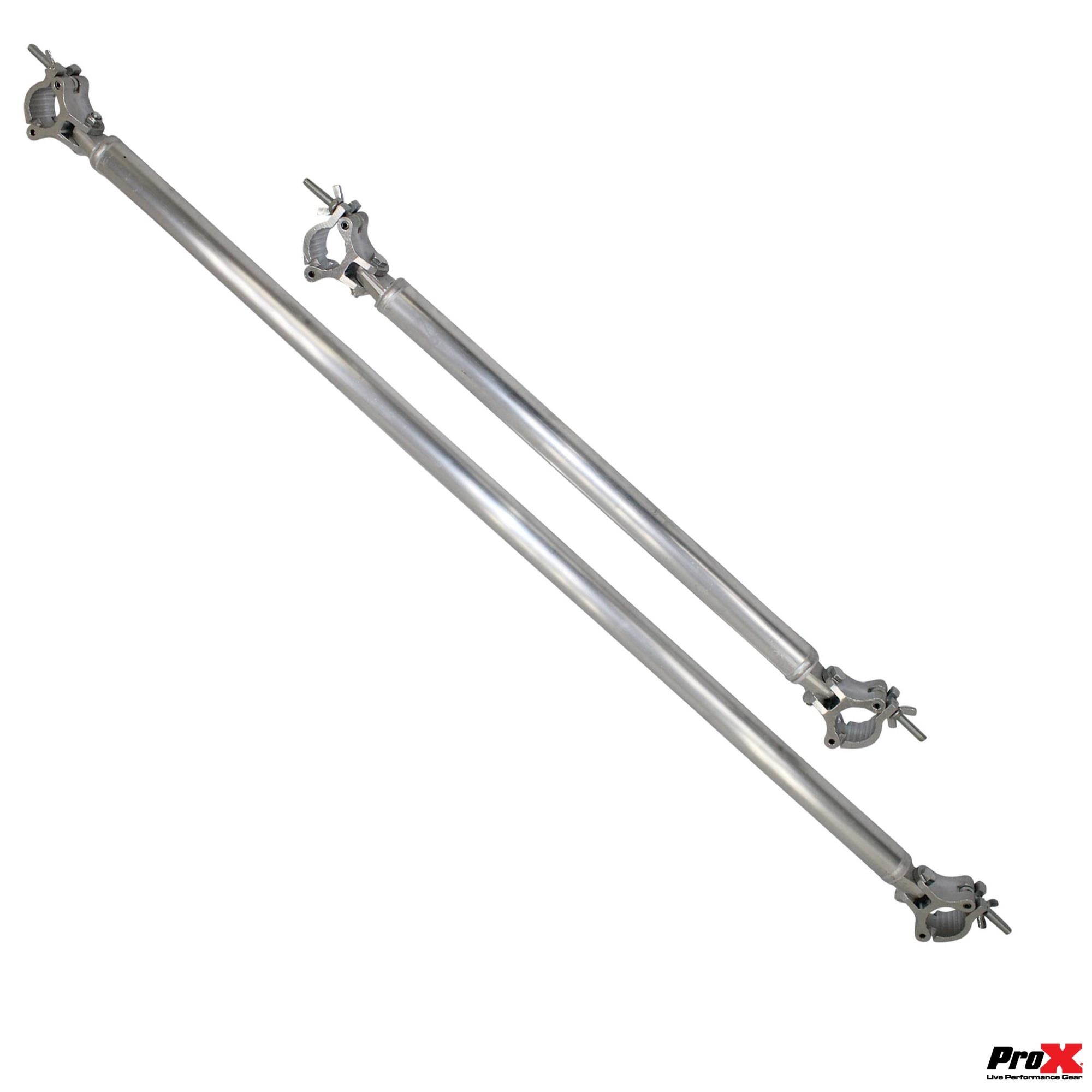 Single 59" x 2" (50mm) Truss Pipe W/Clamp & Hinge on Each End