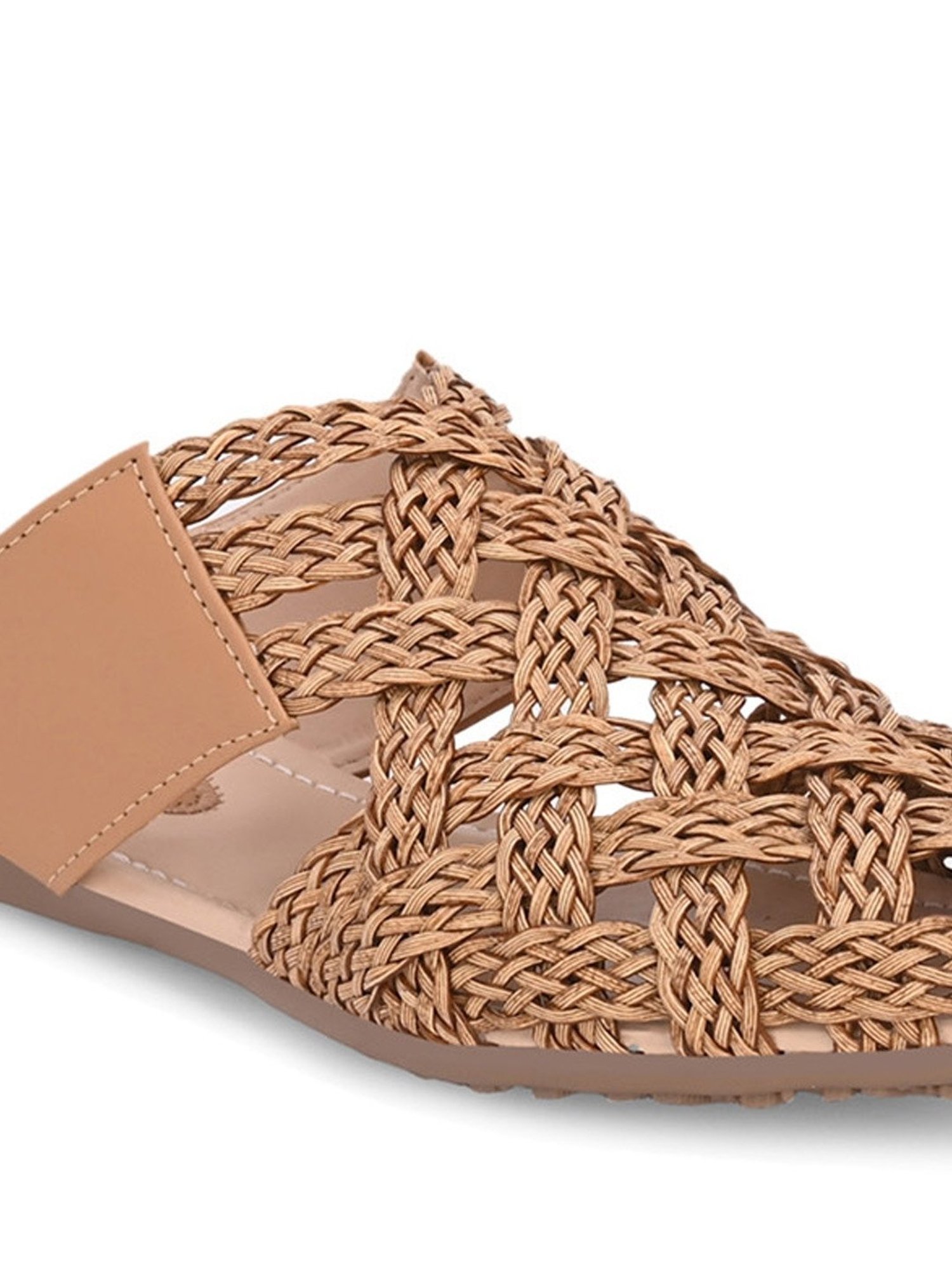 Clog London Women's Beige Mule Shoes