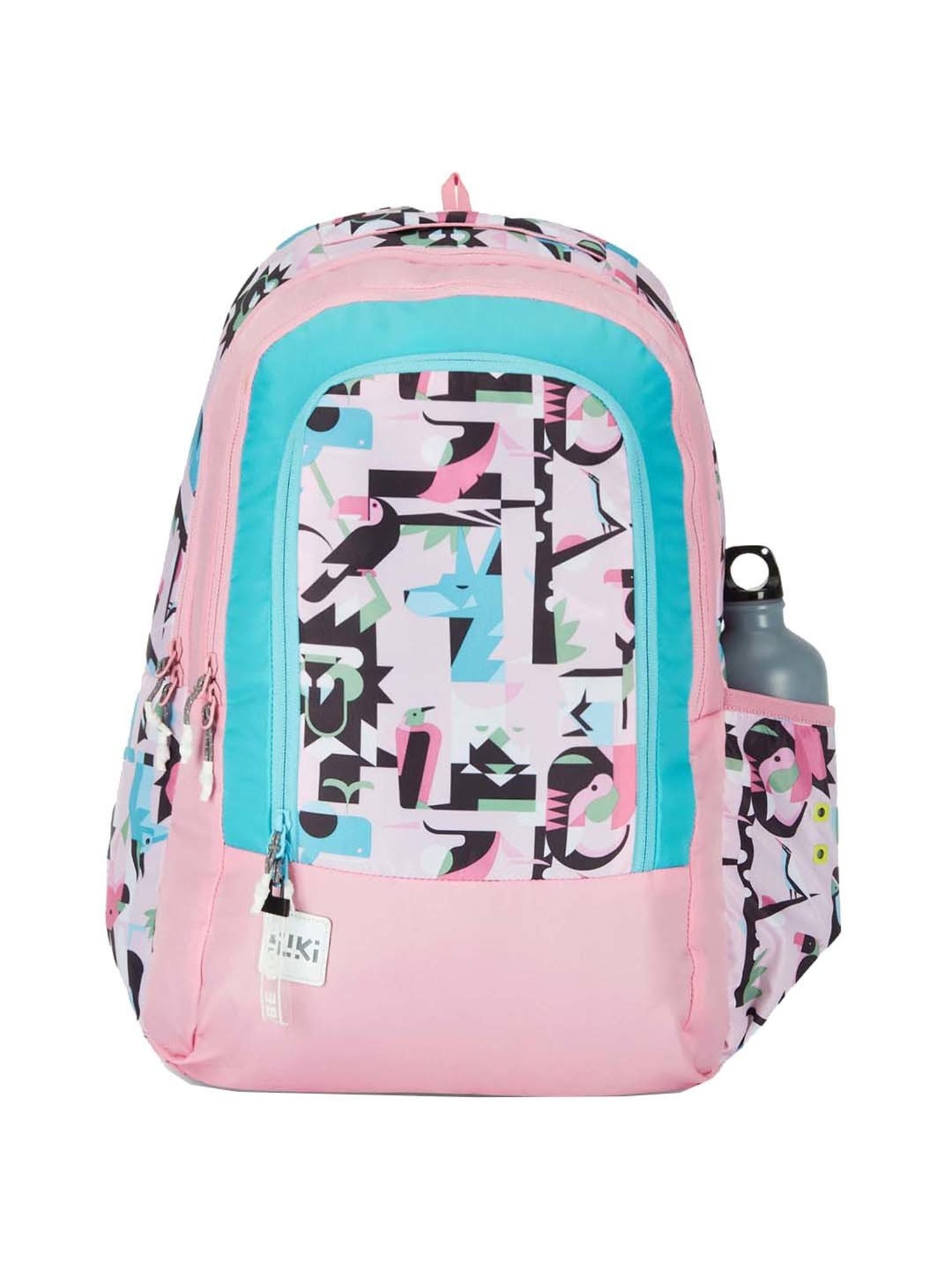 Wiki 31.5 Ltrs Pink Medium Backpack