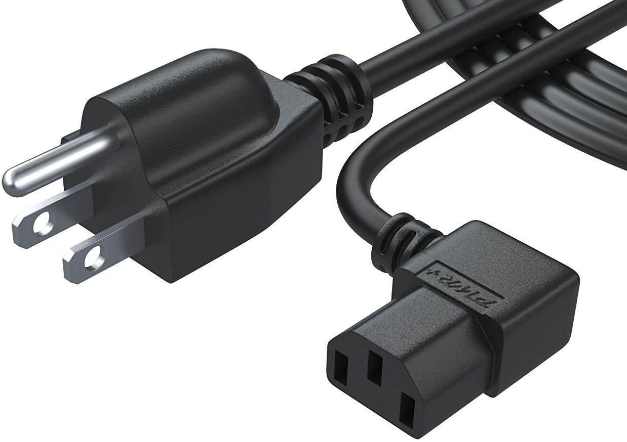 PWR+ 6 Ft AC Power Cord for Sole E060001, F63 (21034), F65, F80, F83, F85 (21016), XE400, WE35, WE95, XE850, XU875, XR895, CE800, CT800, FT96 Treadmill Mains Cable