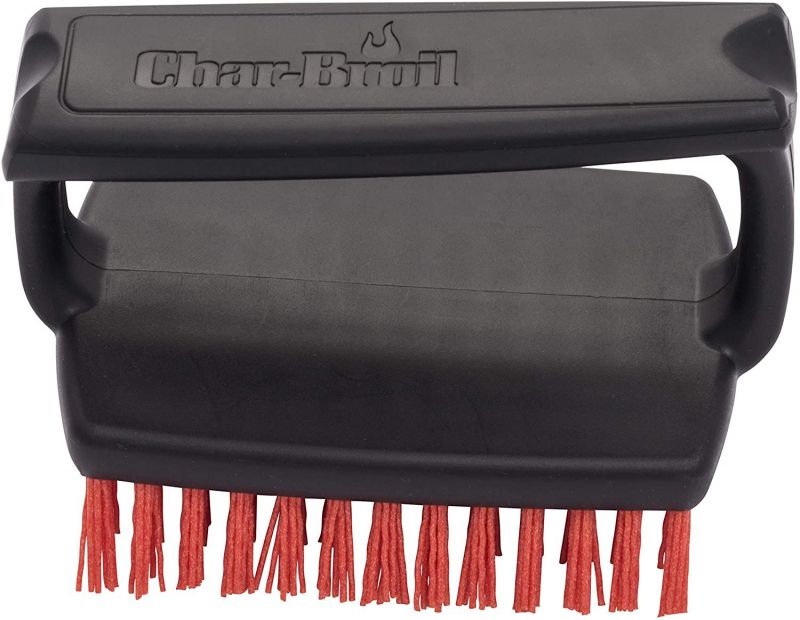 Char-Broil 9756273R06 Cool-Clean Handheld Brush, Red