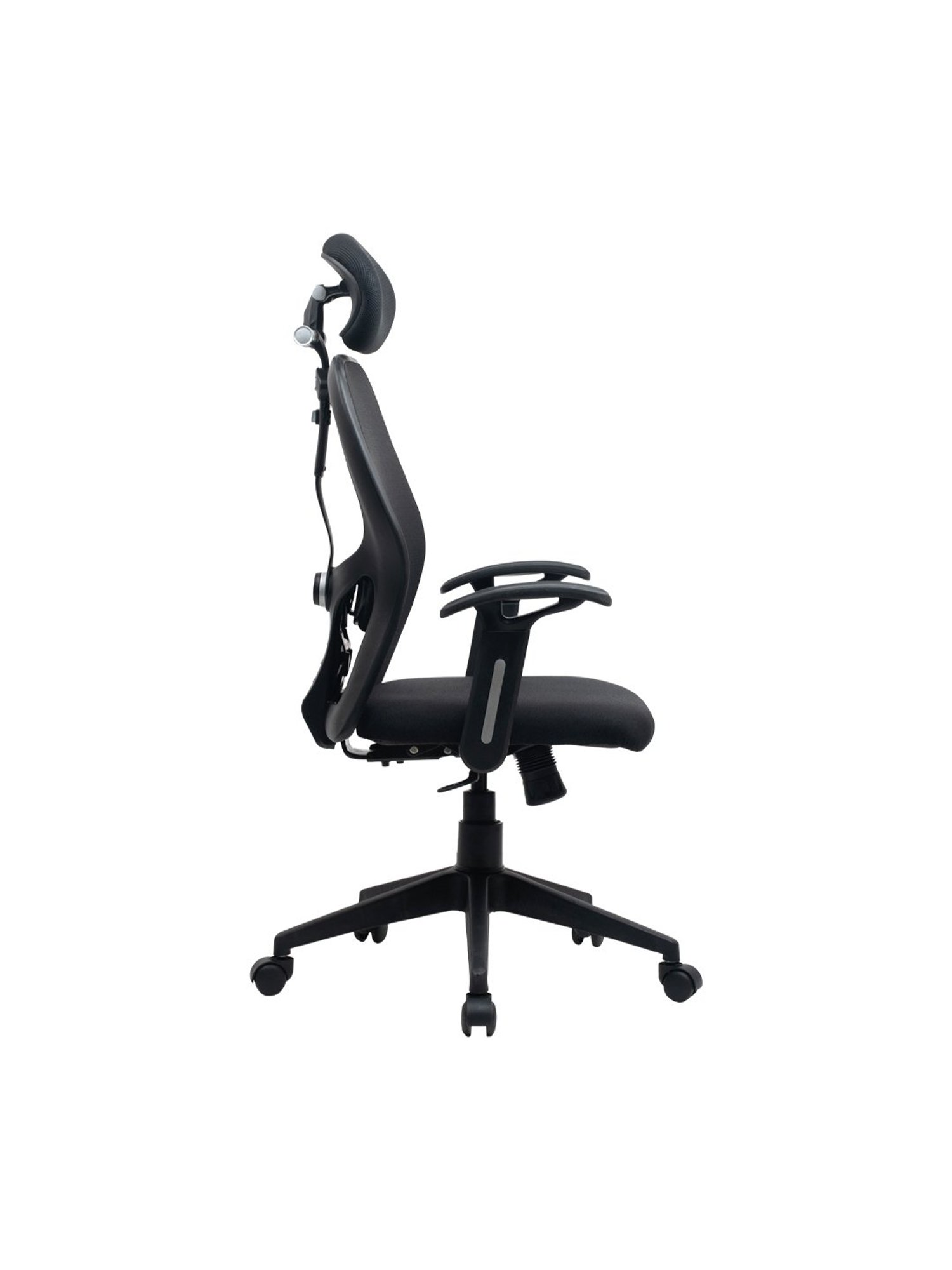 Durian Chaste Black Fabric Executive Chair