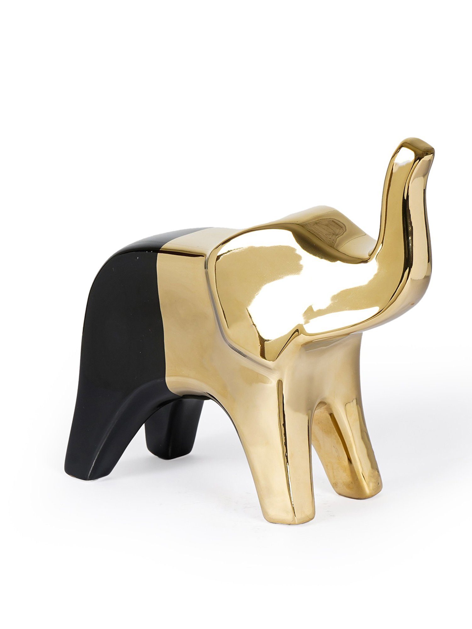 The Artment Nordic Elegance Gold Elephant Sculpture