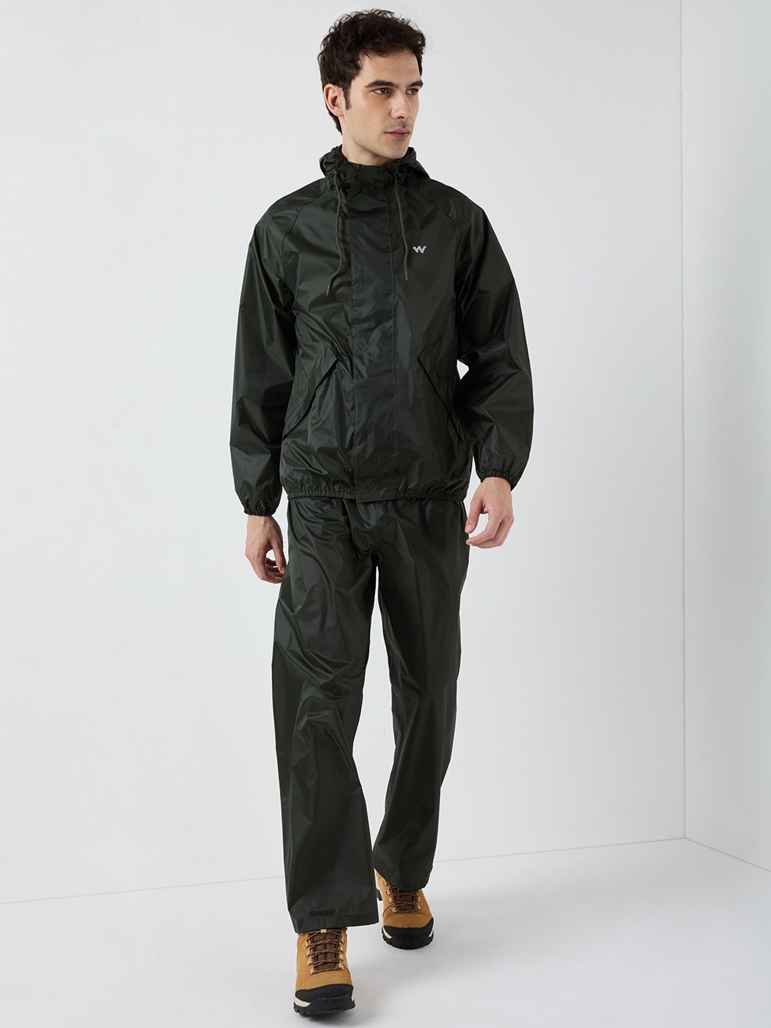 Wildcraft Beige Regular Fit Raincoat Set