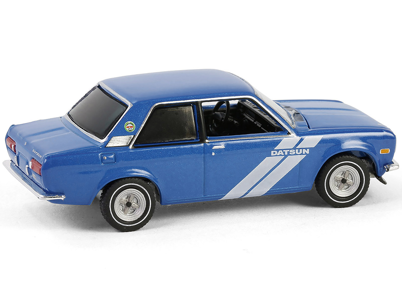 1972 Datsun 240Z Purple with Dark Gray Hood 1/64 Diecast Model Car by Muscle Machines