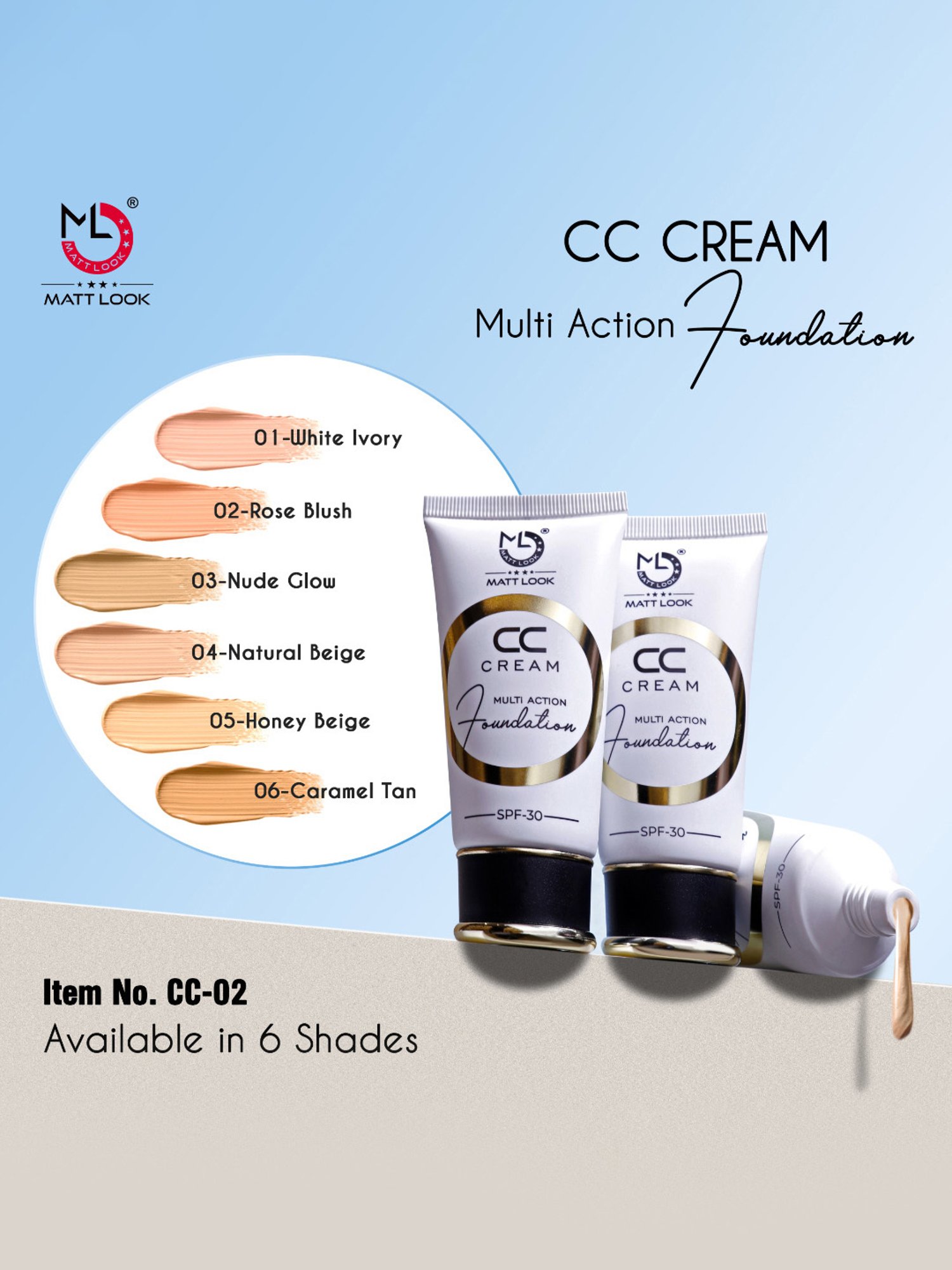 Re&iquest;equil Sun CC Cream SPF 50 PA++++ Joy - 30 gm