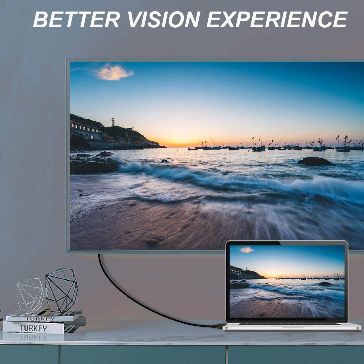 DVI to DVI Cable, DVI-D to DVI-D Dual Link 6 Feet Cable