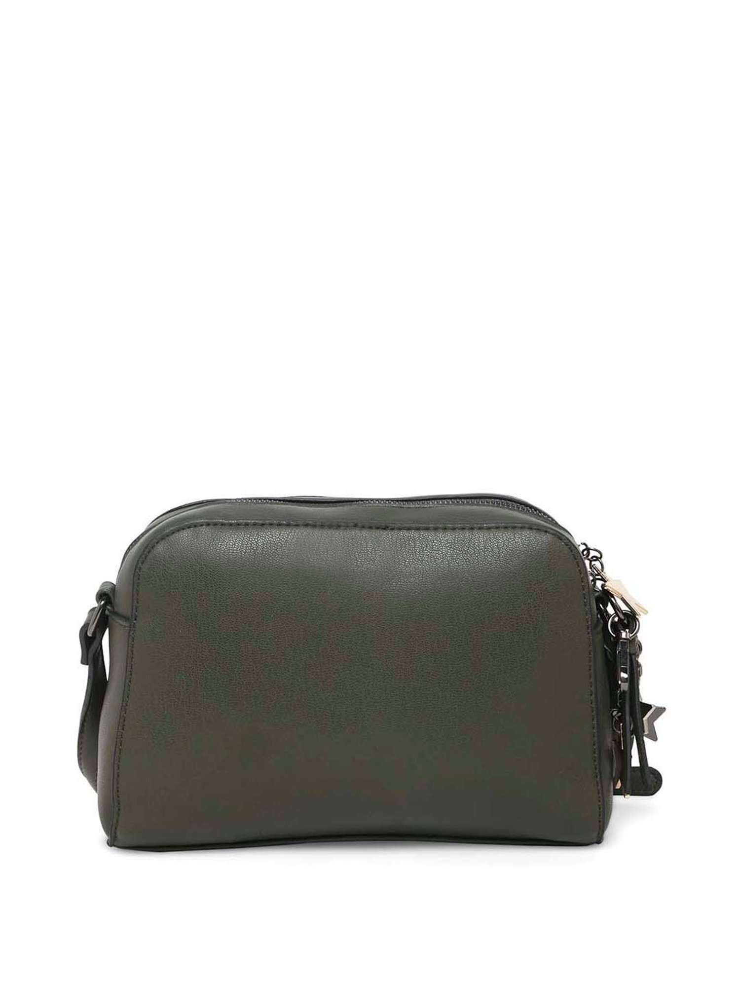 Marina Galanti Olive Solid Medium Sling Handbag