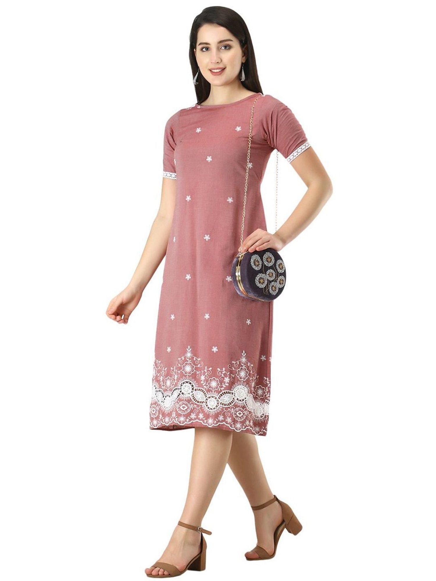 Spice Art Grey Clutch