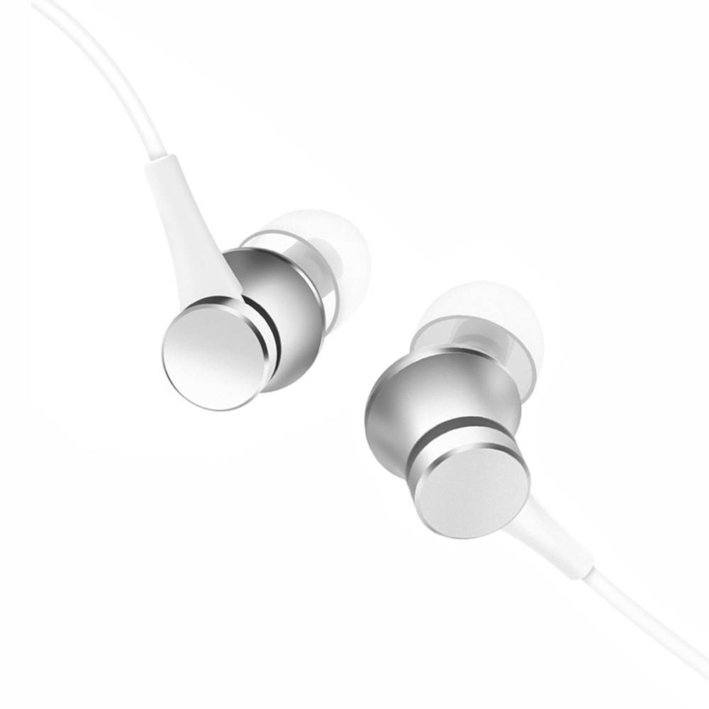 Original Xiaomi In-Ear Earphones Fresh Version 3.5mm Plug Balance Damping System Earbuds Built-in Microphone Answering Calls Headset for Smartphone