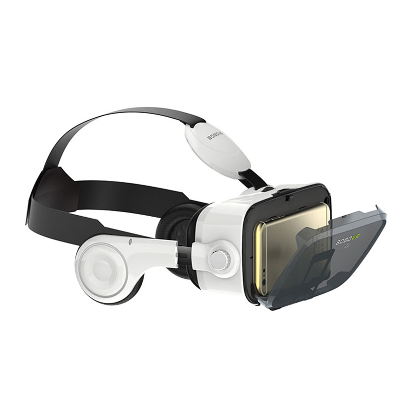 BOBO VR  Original  Z4 Leather 3D Cardboard Helmet Virtual Reality VR Glasses Headset Stereo BOBO VR for 4-6' Mobile Phone