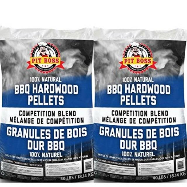 pit boss bbq wood pellets, 40 lb., competition blend 2
