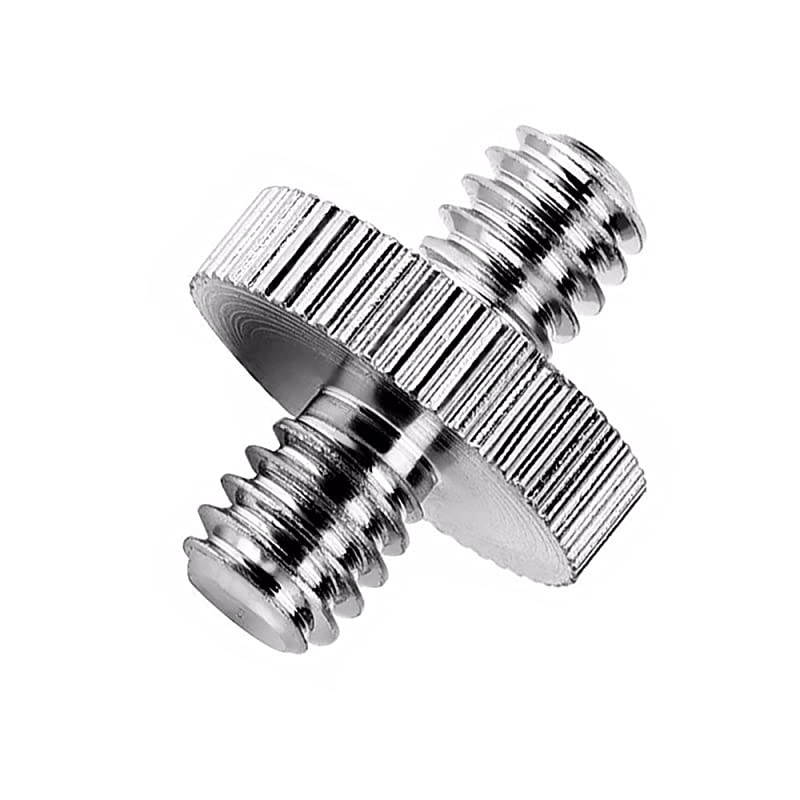 Pack International Standard 14quot20 Male to 14quot20 Male Threaded Tripod Screw Adapter Standard Tripod Mounting Thread Camera Screw Adapter ConverterPrecision Made