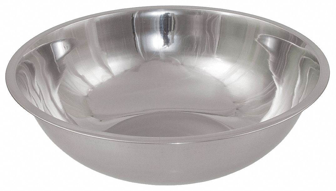 CRESTWARE MBP01 Mixing Bowl,Stainless Steel,1-1/2 qt.
