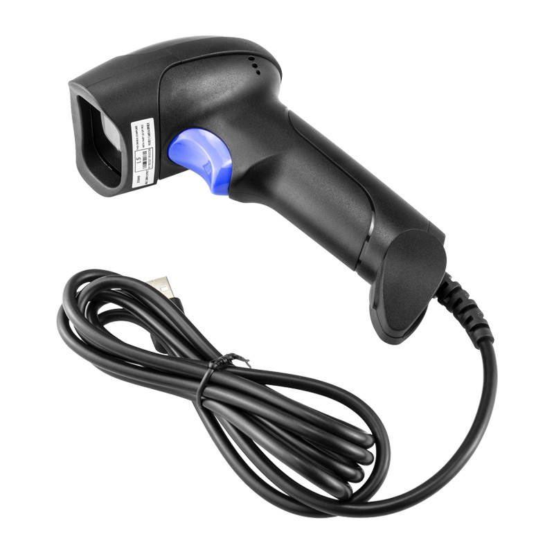 Plugadget Handheld CCD Barcode Scanner Portable USB Wired 1D Cable Reader Bar Code for POS System Supermarket