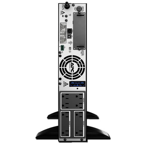 APC SMX1500RM2U Rack-Mountable UPS - AC 120V - 1200 Watts/1500 VA - Lead Acid - 2U - Black