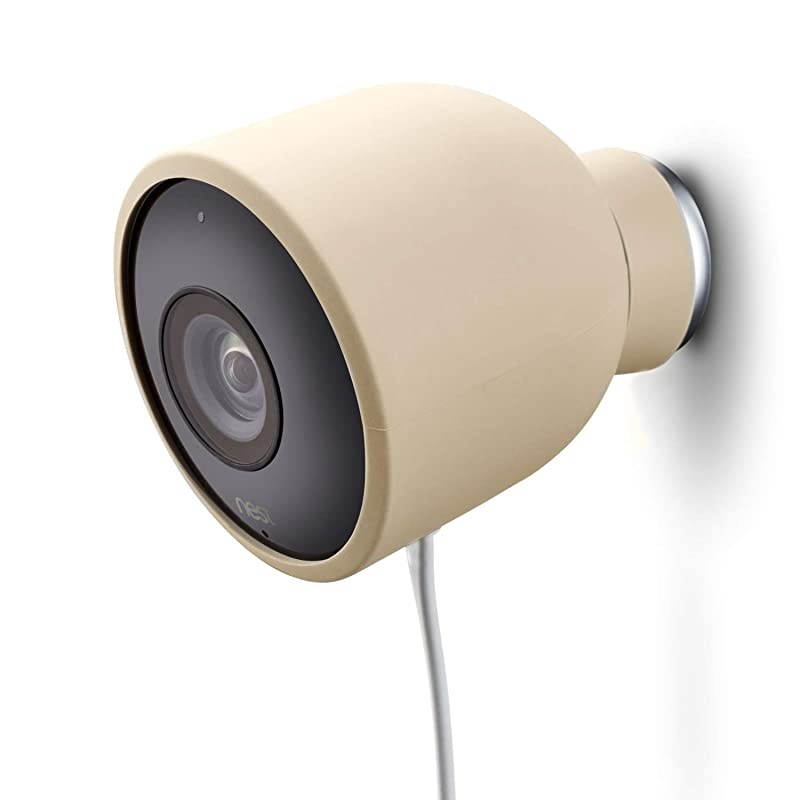 Silicone Skins for Nest Cam Outdoor Security Camera &ndash; Protect and Camouflage Your Nest Cam Outdoor with These UV Light- and Weather Resistant Silicone Skins (1 Pack, Beige)