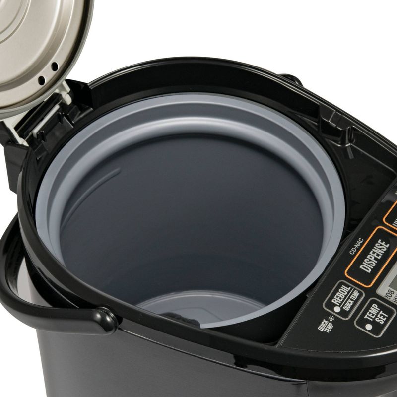 Zojirushi CD-NAC50BM Micom Water Boiler & Warmer - Metallic Black