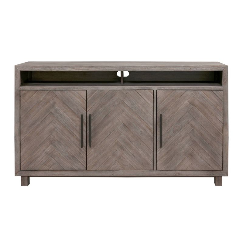 60" Palisades Deluxe Console Gray - Martin Furniture