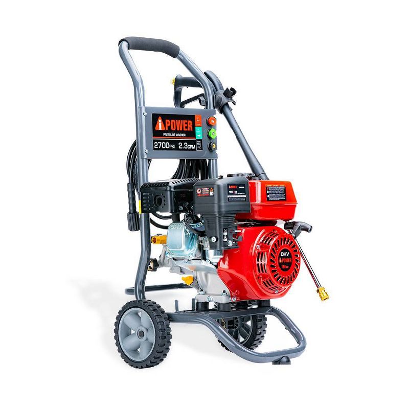 34" 2700Psi High Pressure Washer Red - A-iPower