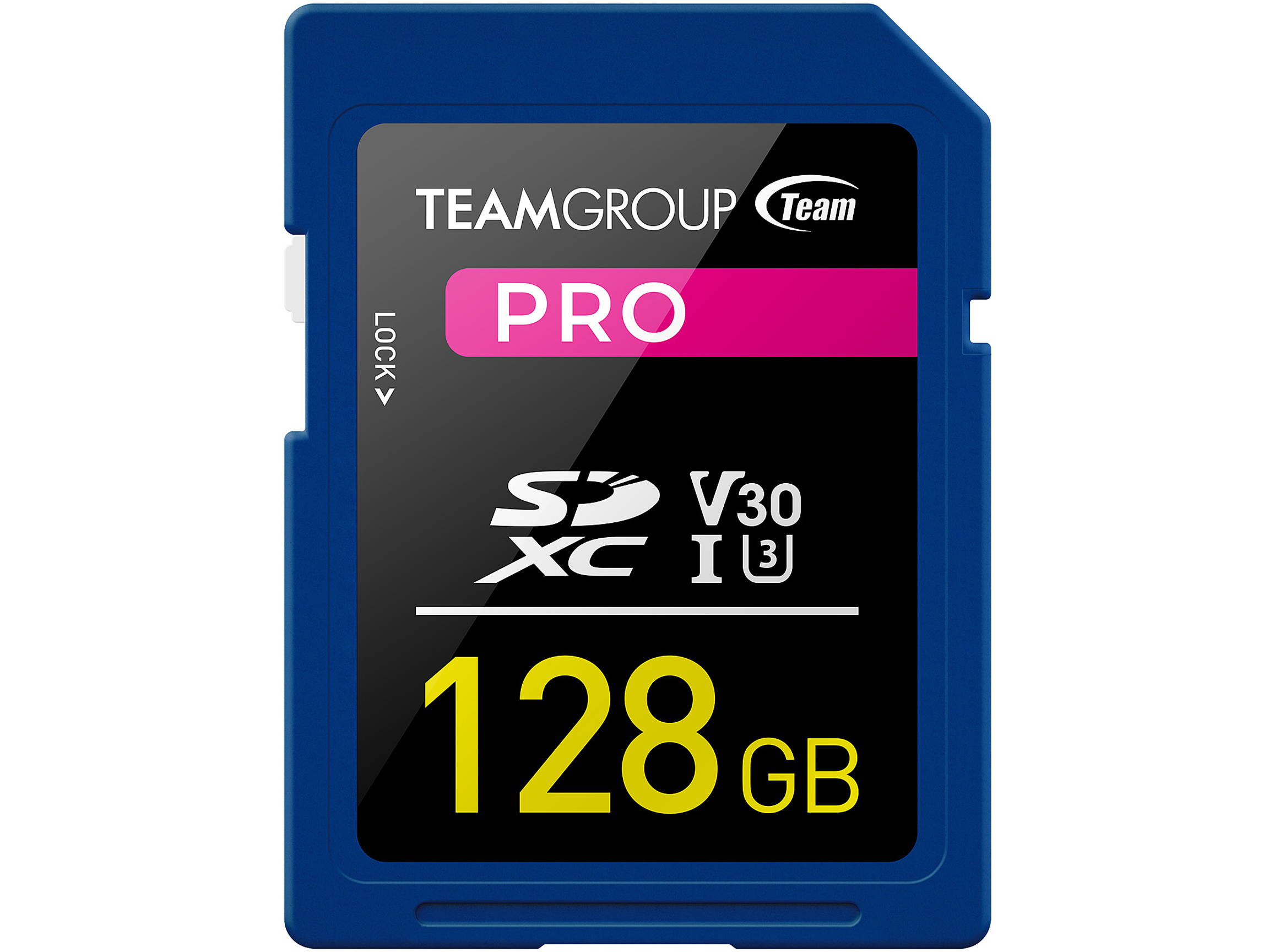 Team Group 256GB Pro SD Card UHS-I U3 V30 Read/Write Speed Up to 100/90MB/s (TPSDXC256GIV30P01)