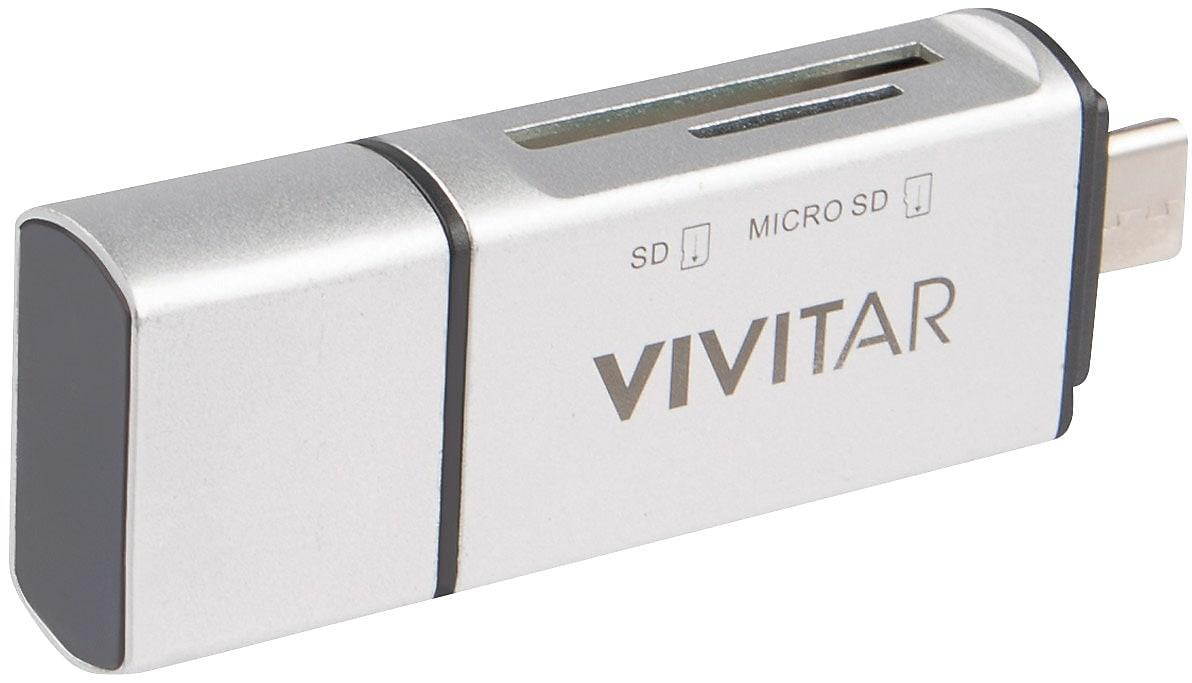Vivitar 5-1 Multi Function Card Reader VIV-RW-7101-STP