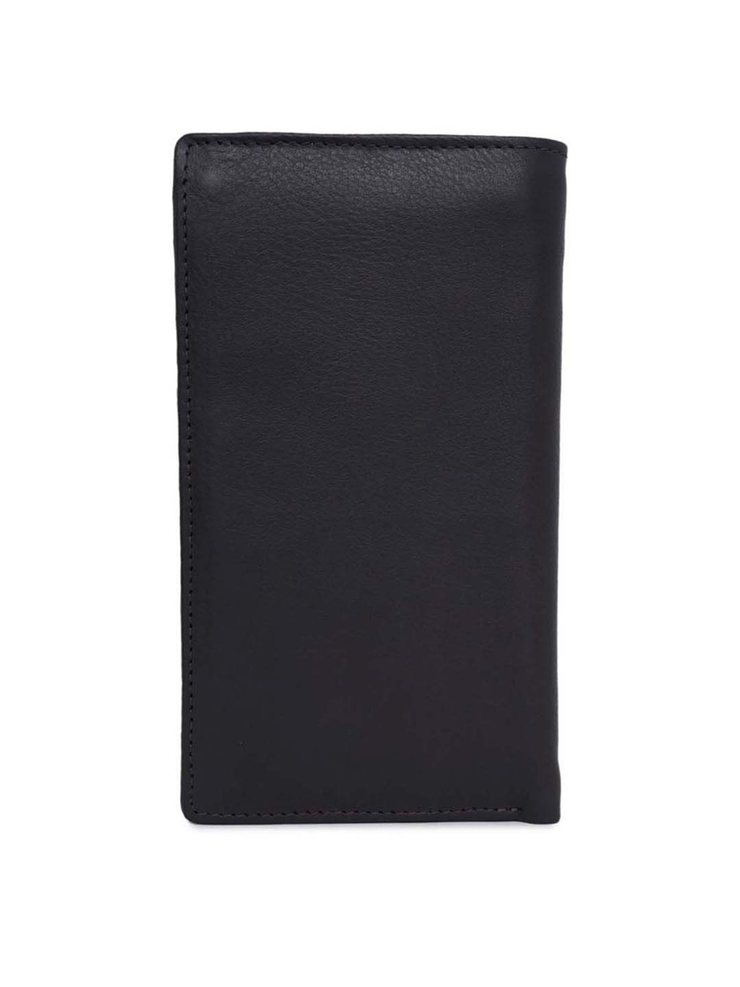 Kara Black Leather Wallet For Men