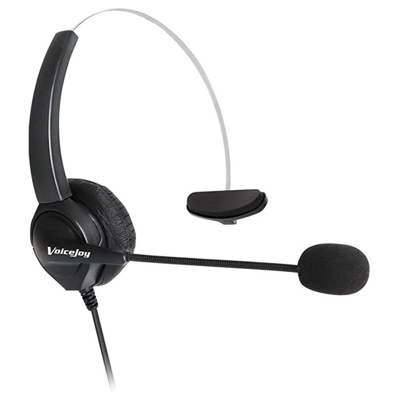 4 Pin RJ9RJ10RJ12 Plug Headphone Headset with Microphone ONLY for Avaya 1616 1608 9611 etc PhonesYealink IP PhonesT28PT32GT41PT38GT42GT46GT48G etcGrandstream Phones