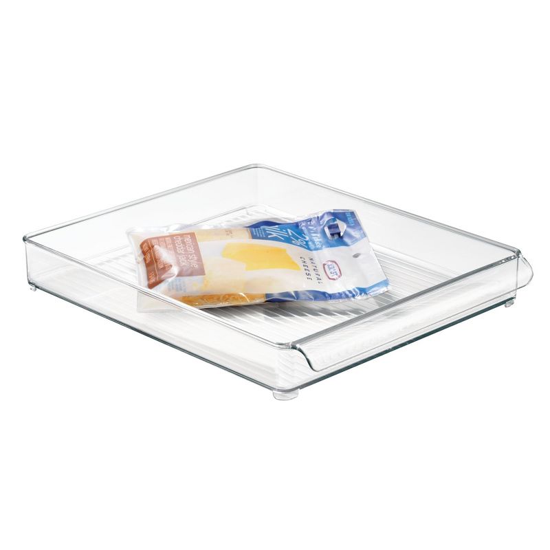 InterDesign Fridge and Freezer Storage Tray Large Clear