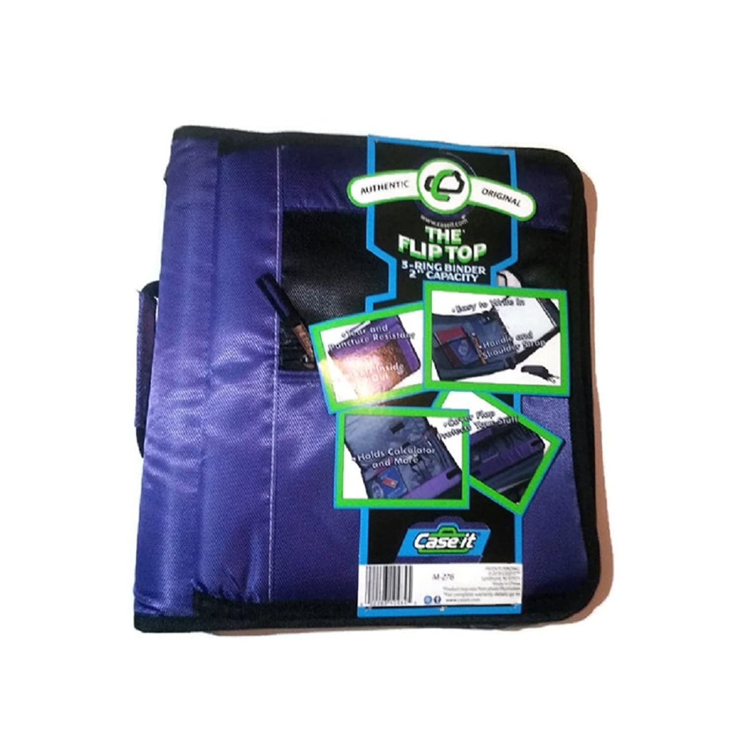 Case-it 3 Ring Zipper Binder