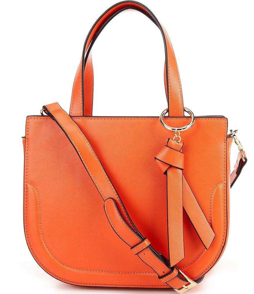 Kate Landry Round Double Handle Satchel Bag