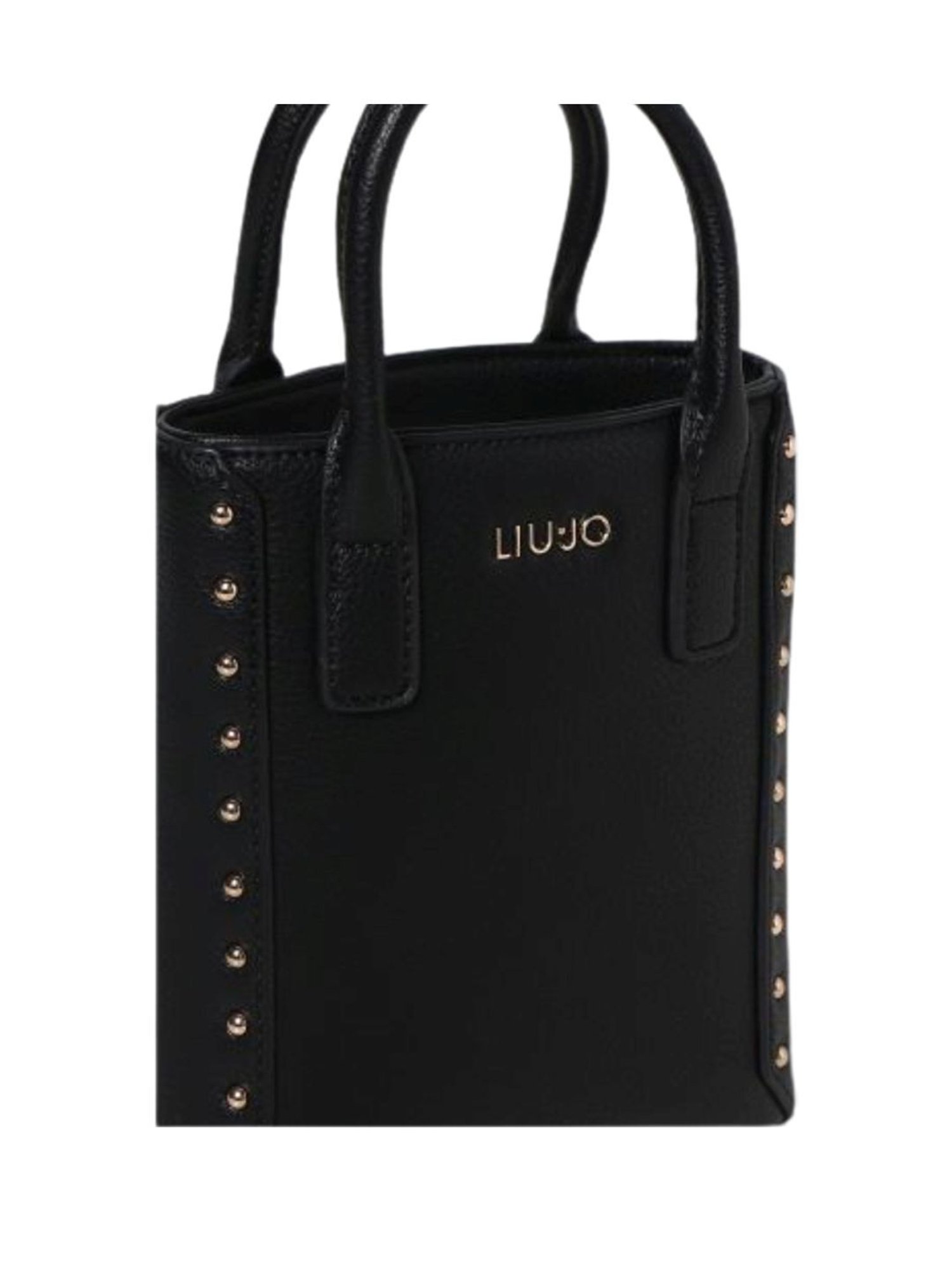 LIU JO Black Studs Small Cross Body Bag