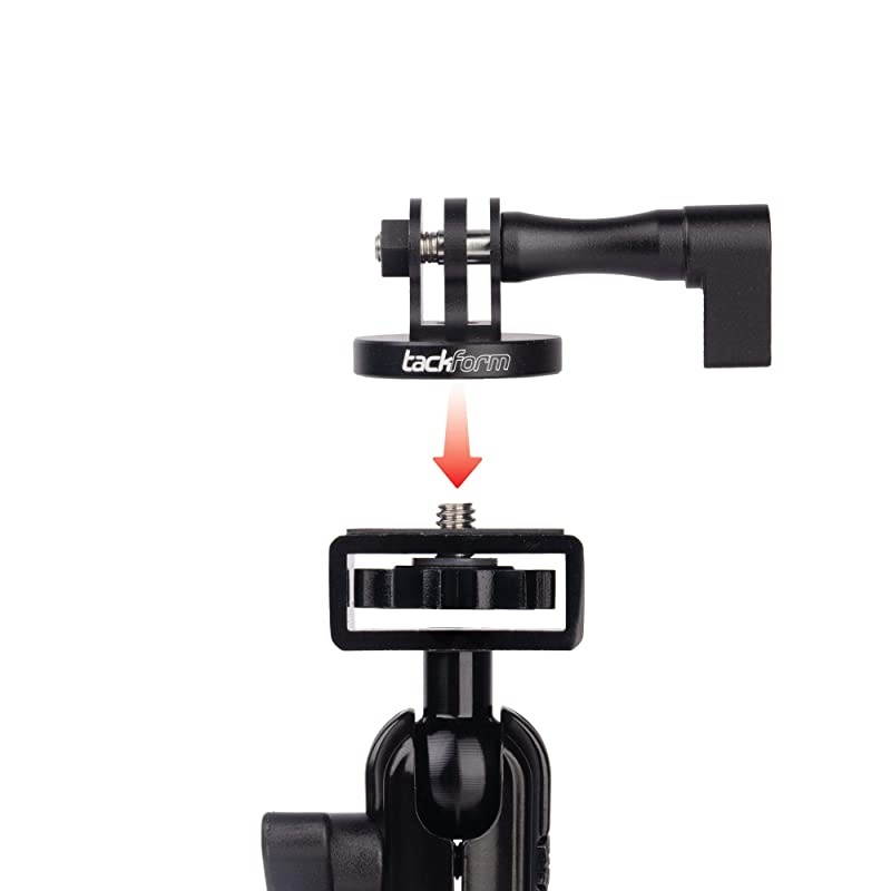 Motorcycle Action Camera Mount Enduro Series Bar Mount and Trail Cam Compatible with GoPro and Other Action Cameras All Metal Built to Outlast You