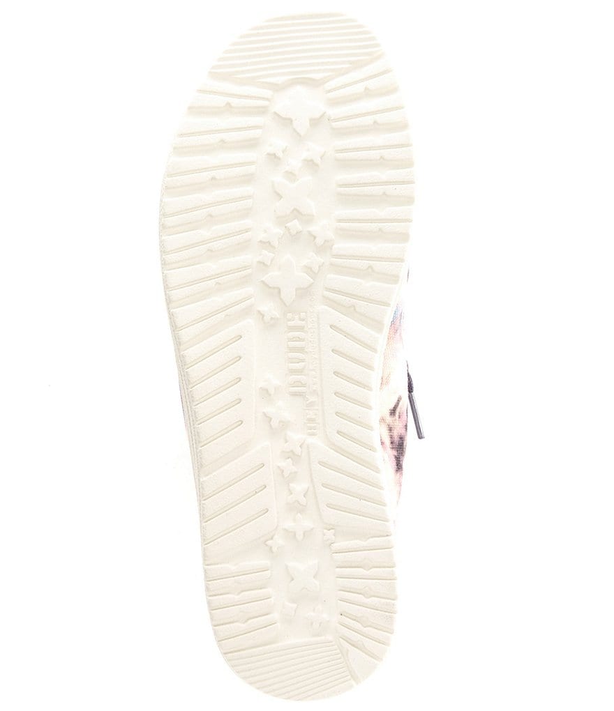 Hey Dude Women's Wendy Tie-Dye Washable Canvas Slip-Ons